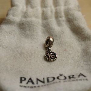 Pandora Sweet Sixteen Charm
